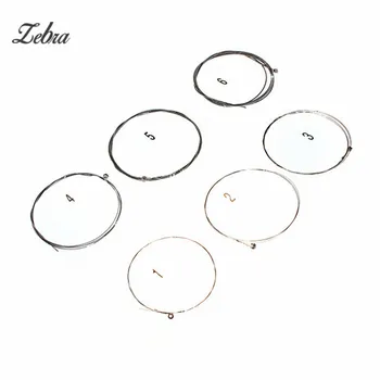 

Zebra 6 strings 150XL/.229mm Electric Guitar String Ukulele Steel Stringed Instrument For Guitarra Bass Parts & Accessories