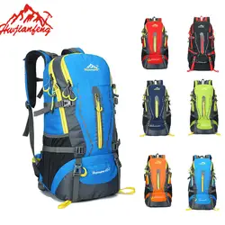 45L водонепроницаемый для женщин мужчин путешествия рюкзак для походов на природу Mochilas восхождение пеший Туризм Лыжный спорт бег рюкзак;