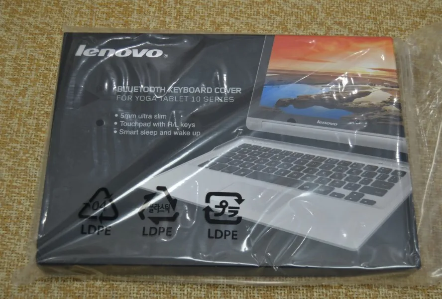 Чехол для клавиатуры Lenovo BKC600 с Bluetooth сенсорная панель на русском испанском