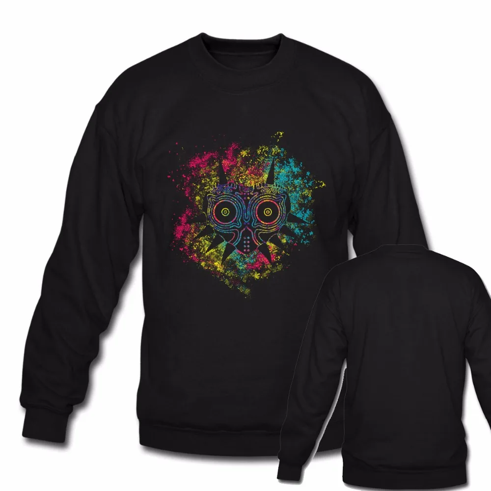 The Legend Of Zelda Majoras Mask Mens Autumn Spring Hoodies Sweatshirts Mens Brand Clothing Pullovers S