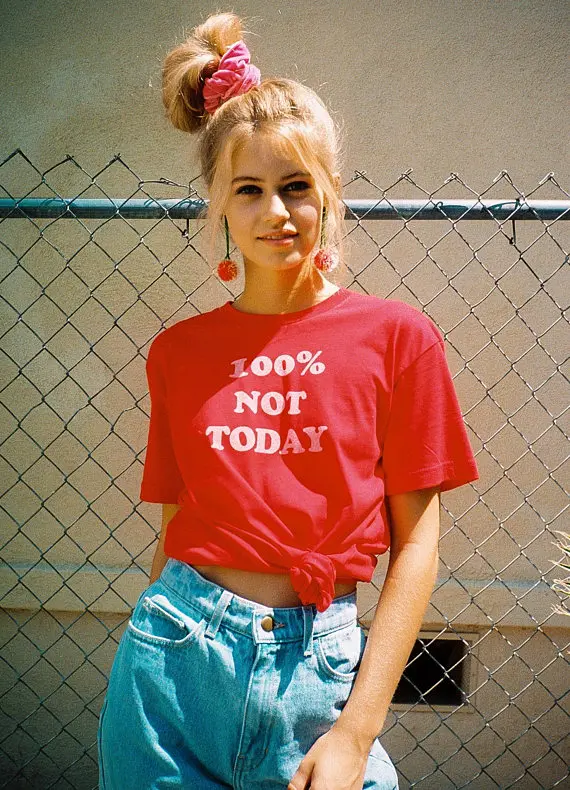 Red Cherry Vintage tee Women Funny 