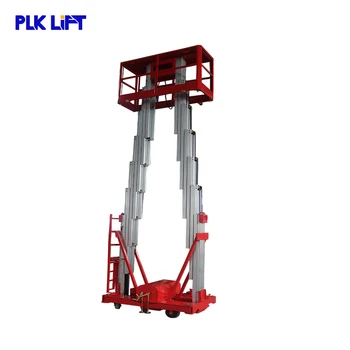 

Aluminum Mast Electric Hydraulic Man Lift Equipment