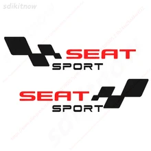 2pcs Spain Car Decal Body Windows Sports Racing PVC Sticker Styling For Seat Leon Ibiza Altea