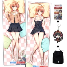 Hobby Express Dakimakura японская Otaku Waifu длинная подушка для объятий крышка Yuu Koito-цветение в вас H3887A