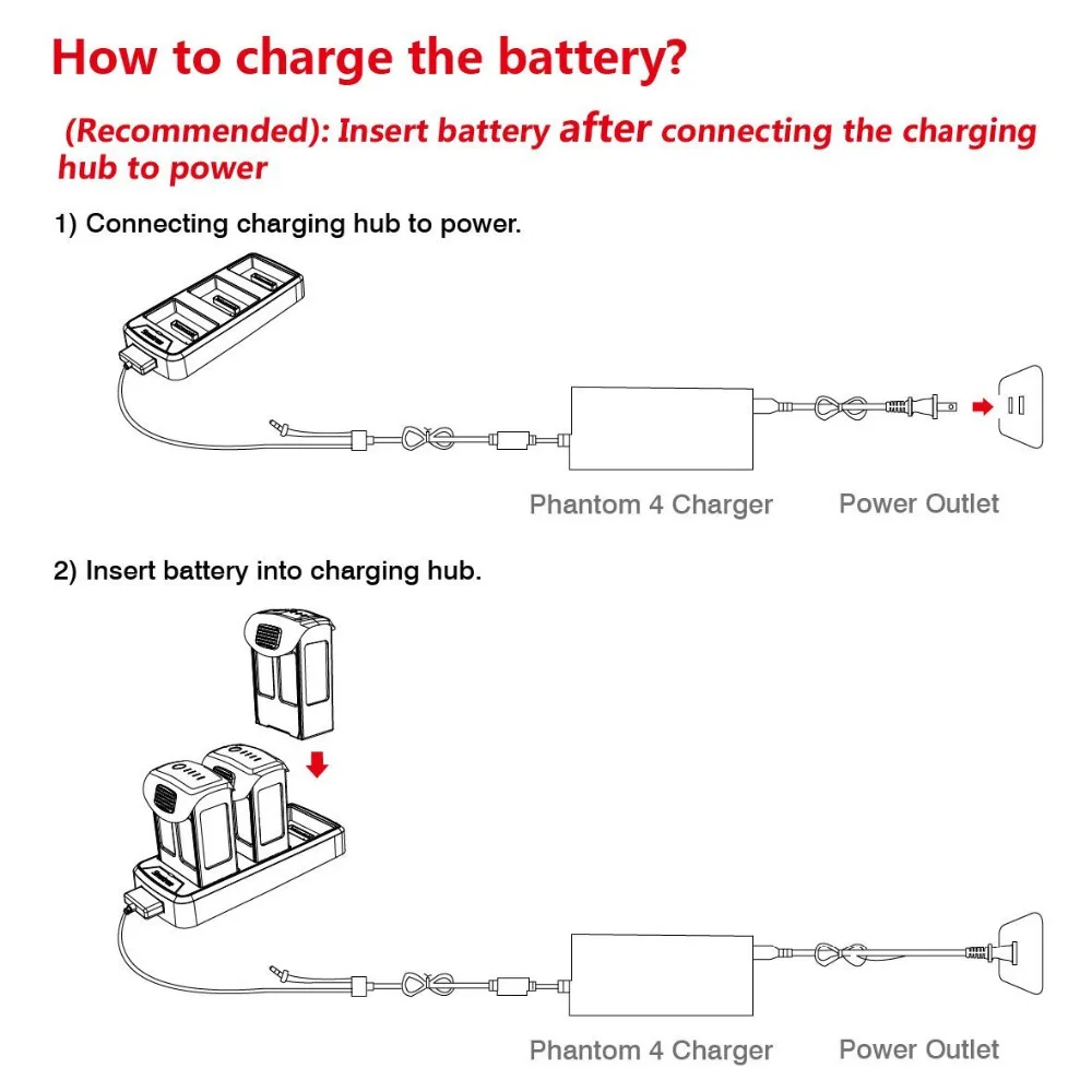 Radio Control Rc Toys Toys Games 4 Pro Quadcopter Smatree Battery Charging Hub For Dji Phantom 4 Suneducationgroup Com