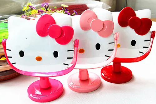 hello kitty зеркало мультфильм макияж стол зеркало KX-3323