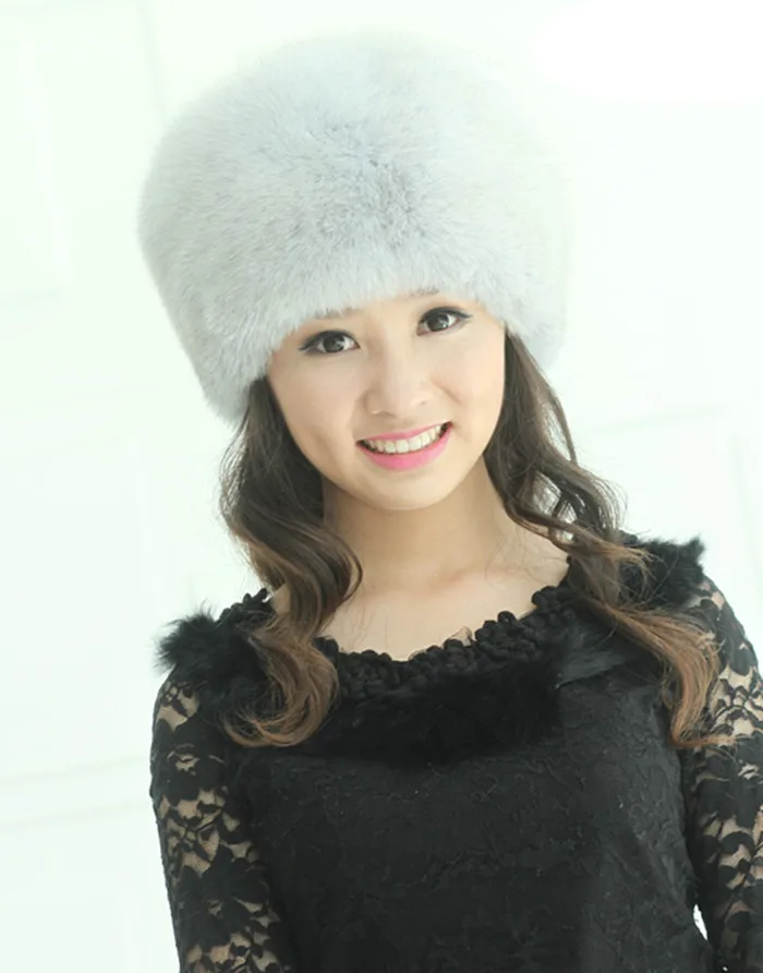 blue fox fur