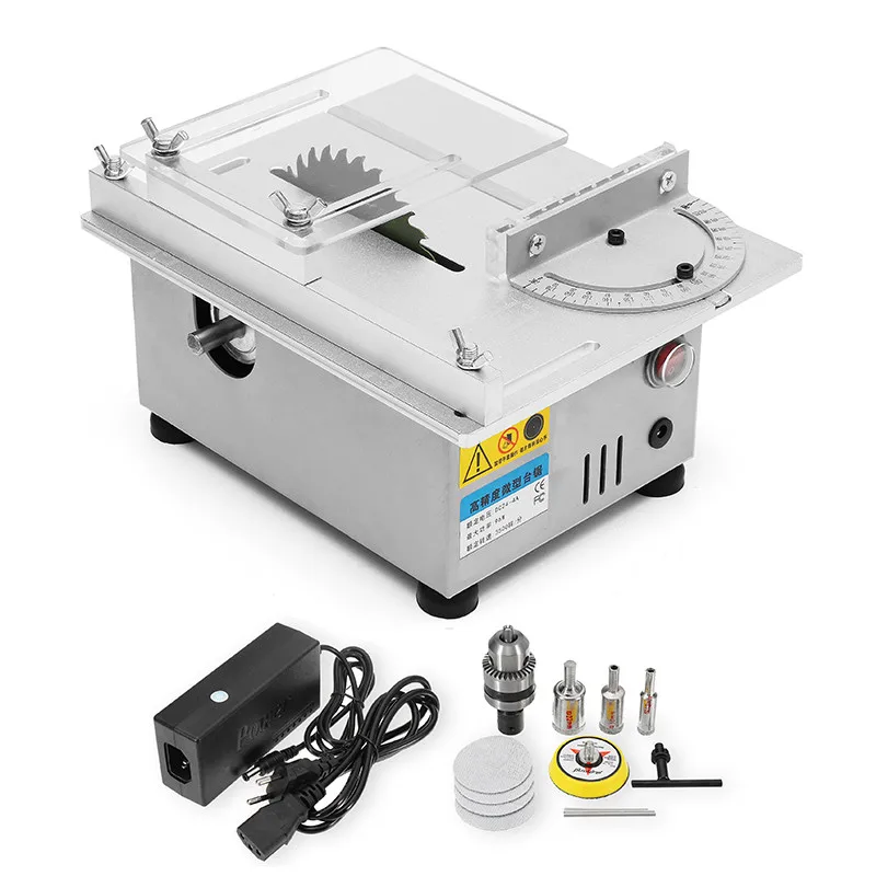 T4 Mini Table Saw Wood Working Bench Lathe Electric Polisher Grinder DIY Model Cutting Saw High Quality T4 Mini Table Saw Wood Working Bench Lathe Electric Polisher Grinder DIY Model Cutting Saw High Quality