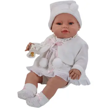 

Doll Berbesa vinyl 42 cm Bobblehead newborn (5102)