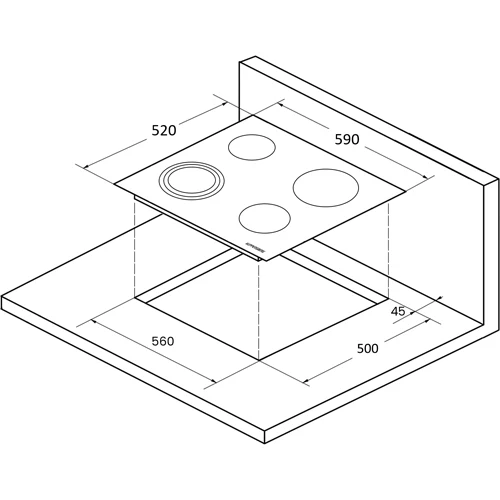 ECS 603 C electric surface