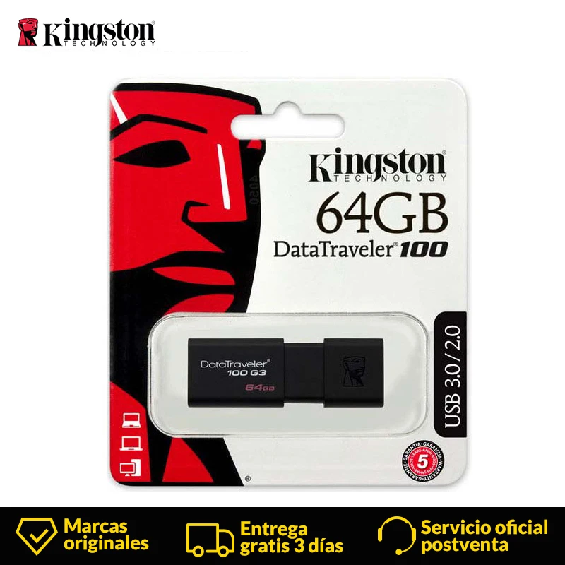 Converge curtain coat Kingston Technology USB Flash Drive pendrive 32GB 16GB 64GB 128GB 256GB  Data Traveler USB 3.0 flash Memory usb stick DT100G3 _ - AliExpress Mobile