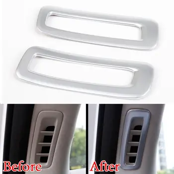 

ABS Car Inner Front A pillar Upper Air Vent Outlet Cover Trim Frame For Mazda CX-5 2017