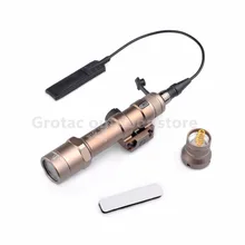 Ночная Эволюция M600B мини-светильник для разведчика, тактический светильник для вспышки, винтовочный светильник