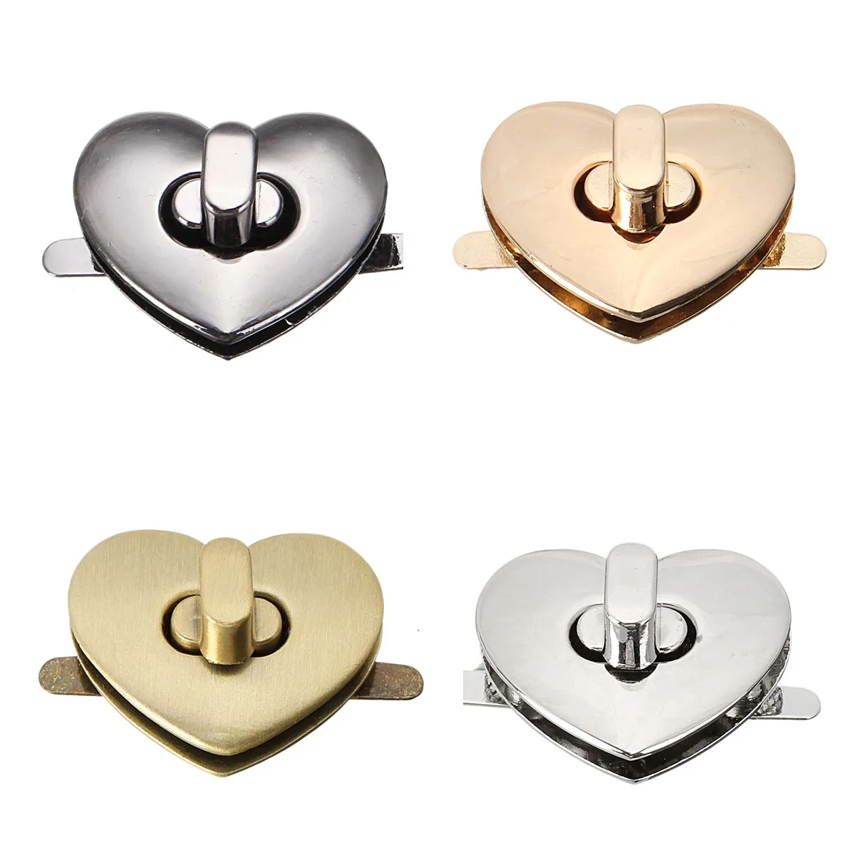 AEQUEEN 32mm X 28mm لطيف القلب شكل المشبك برونزية لهجة DIY محفظة المفاجئة المشابك إغلاق قفل جذع قفل استبدال حقيبة اكسسوارات AEQUEEN 32mm X 28mm لطيف القلب شكل المشبك برونزية لهجة DIY محفظة المفاجئة المشابك إغلاق قفل جذع قفل استبدال حقيبة اكسسوارات