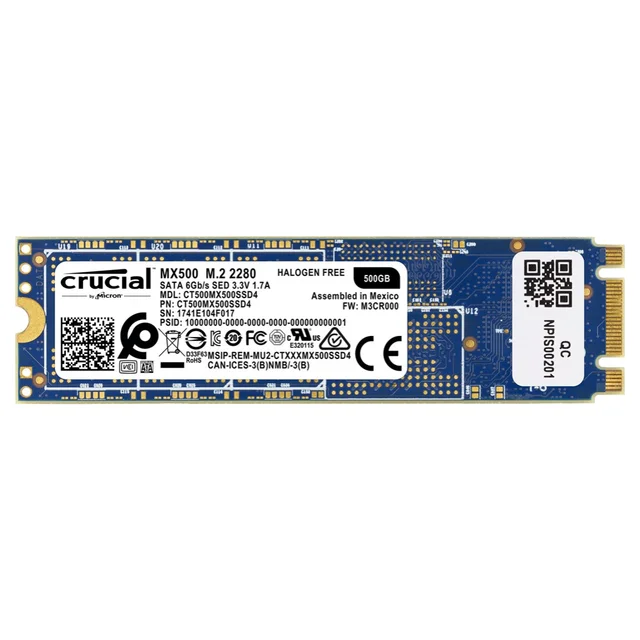 Crucial Mx500 500 Gb M 2 560 Mb S 6 Gbit S Crucial Mx500 500 Gb M 2 560 Mb S 6 Gbit S