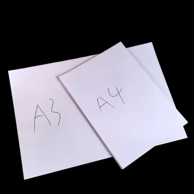 จัดส่งฟรี A4 & A3 สีขาวกระดาษ 80g 70g เยื่อกระดาษอุปกรณ์สำนักงานเครื่องเขียนกระดาษสำเนา