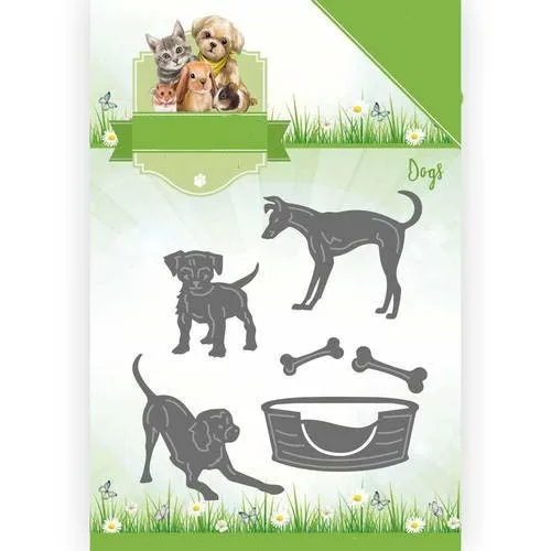 Sweet font b Pet b font Dogs Border Edge 98 70mm Metal Cutting Dies Scrapbooking Album