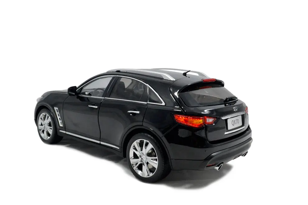 US $109.00 Paudi Model 118 118 1 18 Scale Infiniti QX70 Black Static Simulation Diecast Alloy Model Car Gifts Collections