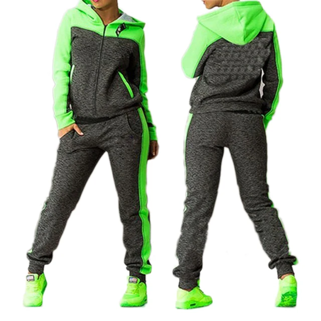 Women's Sports Suits Two piece Tracksuit Women Sportswear Winter Set