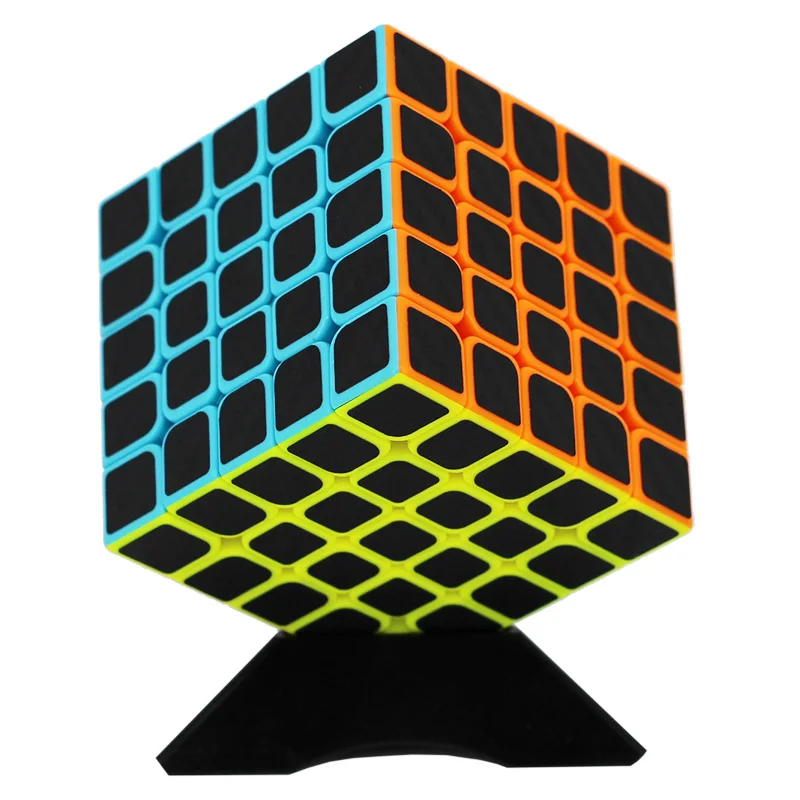 

Zcube 2018 New 5x5x5 Magic Cube Puzzle Speed Cube 5x5x5 Puzzle cubes Professional 5*5*5 cube with stand gifts