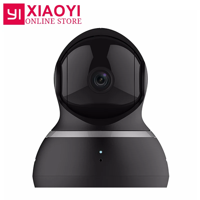 

[International Edition] Yi 1080P Dome Camera XIAOMI YI Dome IP Camera Pan-Tilt Control 112" Wide Angle 360" Degree View 2 Audio