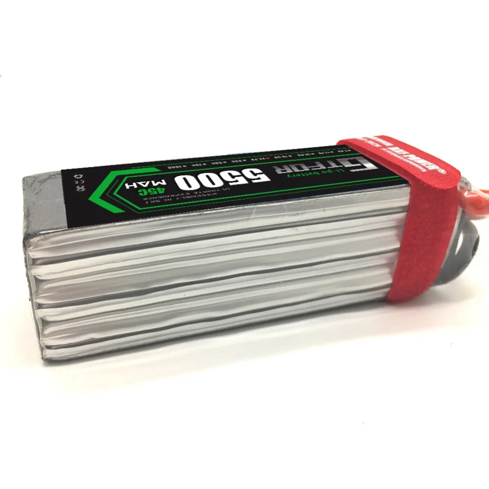 GTFDR Lipo батарея 22 2 V 5500MAH 45C 6S MAX 90C T/XT60 RC для Rc вертолета автомобиля лодки дрона