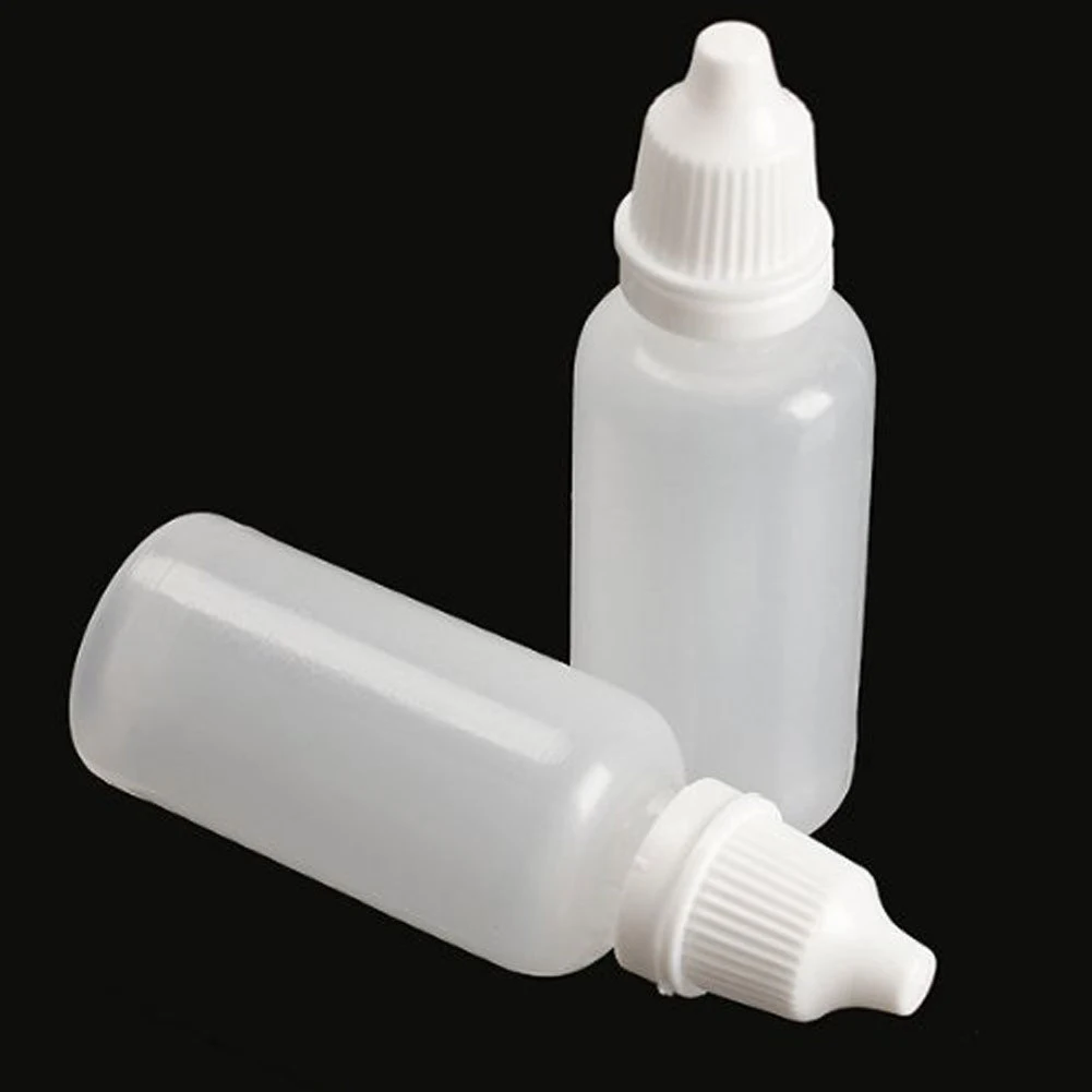 

10 Pcs 30/20/15/10/5ml Profesional Translucence Eye Liquid Dropping Bottles