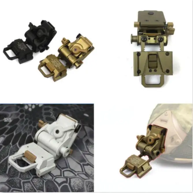 

Hunting Tactical L4G24 PVS15 PVS18 GPNVG18 NVG Aluminum Alloy Helmet Mount