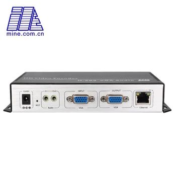

MPEG-4 /H.264 AVC VGA+Sterso Audio Video Encoder With VGA Loop Out Support HTTP RTSP RTMP UDP ONVIF