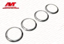 Per Lada Granta 2012-2018 | Kalina 2004-2018 tappo cromato su deflettori aria in acciaio inox interior design decorazione car styling
