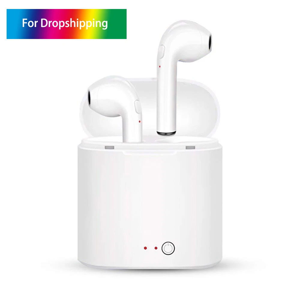 

2019 New i7s Tws Dropshipping Bluetooth Earbuds Mini Wireless Bluetooth 5.0 In-Ear Earphone Earpiece For Air pods Headset Phone