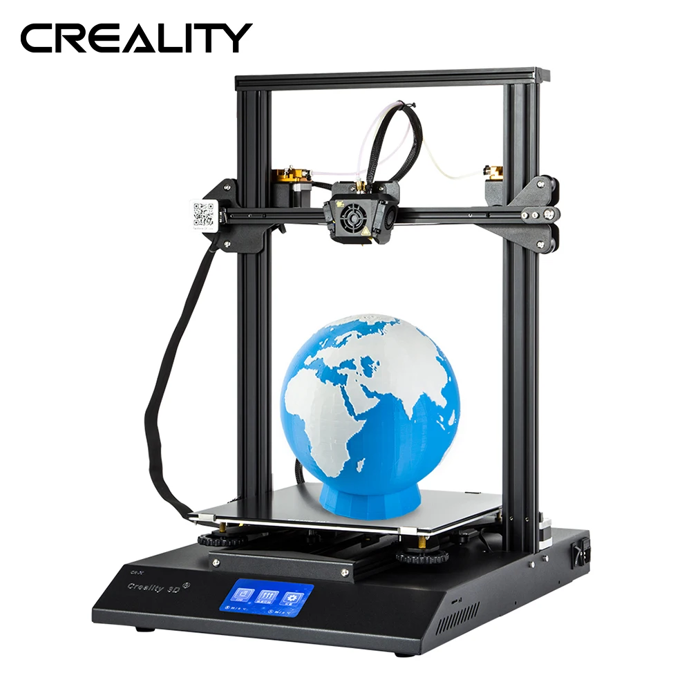 Новейший 3d принтер Creality CR X двухцветный 4 3 дюймовый цветной сенсорный экран с