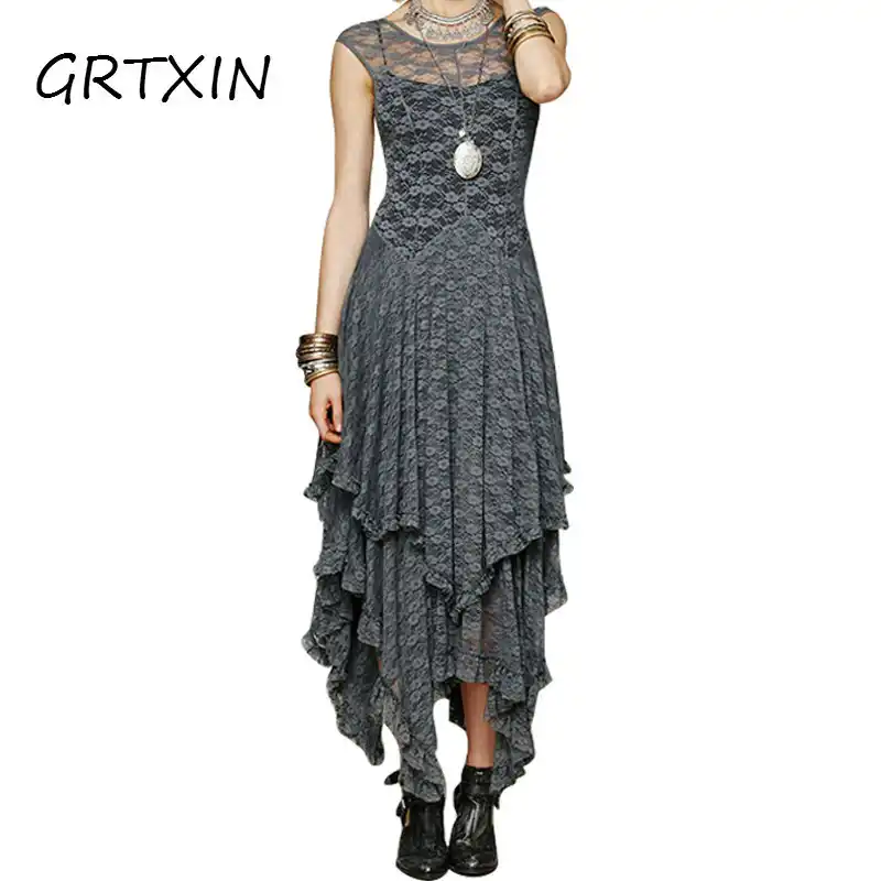 hippie maxi dress plus size