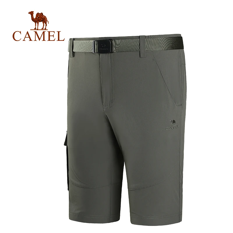 CAMEL мужские открытые быстросохнущие шорты весна лето свободные тонкие мягкие спортивные для верховой езды горные военные треккинговые шорты с поясом
