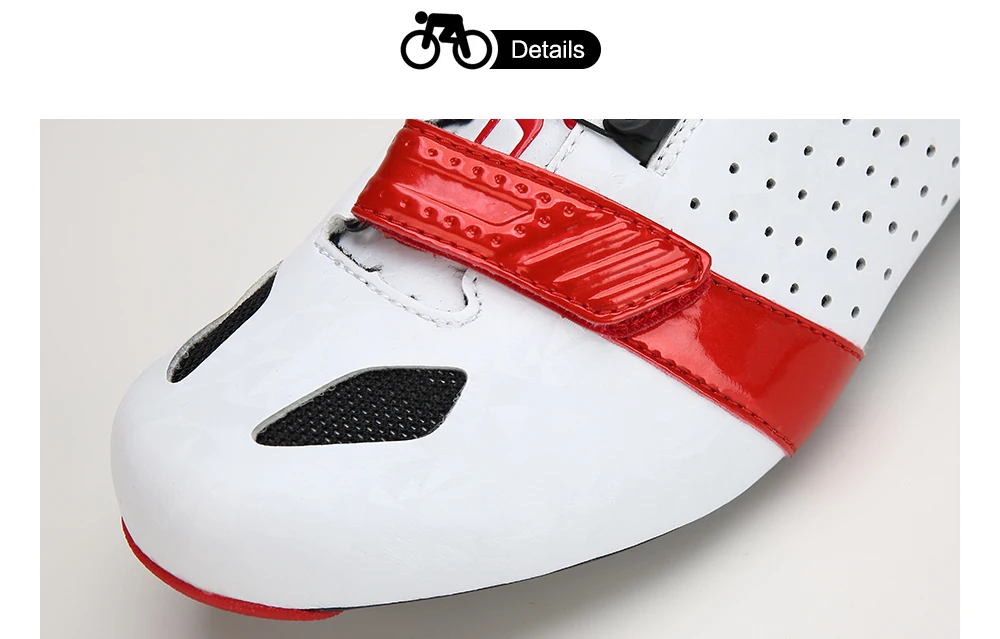 Обувь для велоспорта Santic Road Сверхлегкая обувь для шоссейного велосипеда из углеродного волокна Мужская обувь для гоночной команды самонарезающаяся обувь для велоспорта