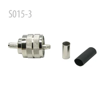 

S015-3 PL259 3c plug for RG58