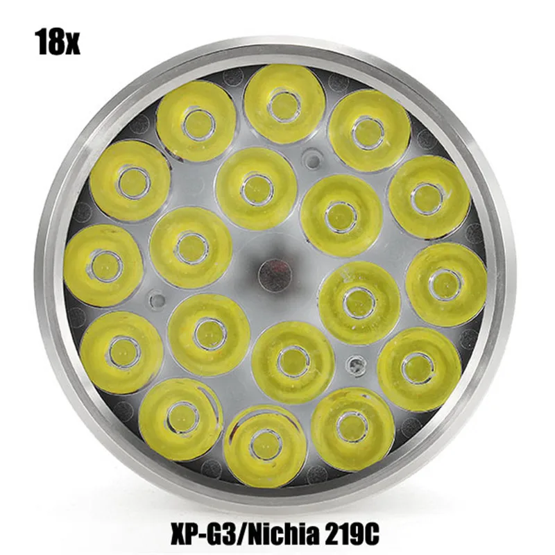 Новейший Astrolux MF01 18x XP G3/Nichia 219C 12000LM супер яркий светодиодный фонарик 18650 IPX 7