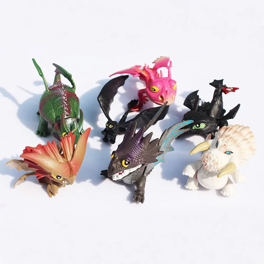 HOT Cartoon Figures Toy Movie How to Train Your Dragon Set