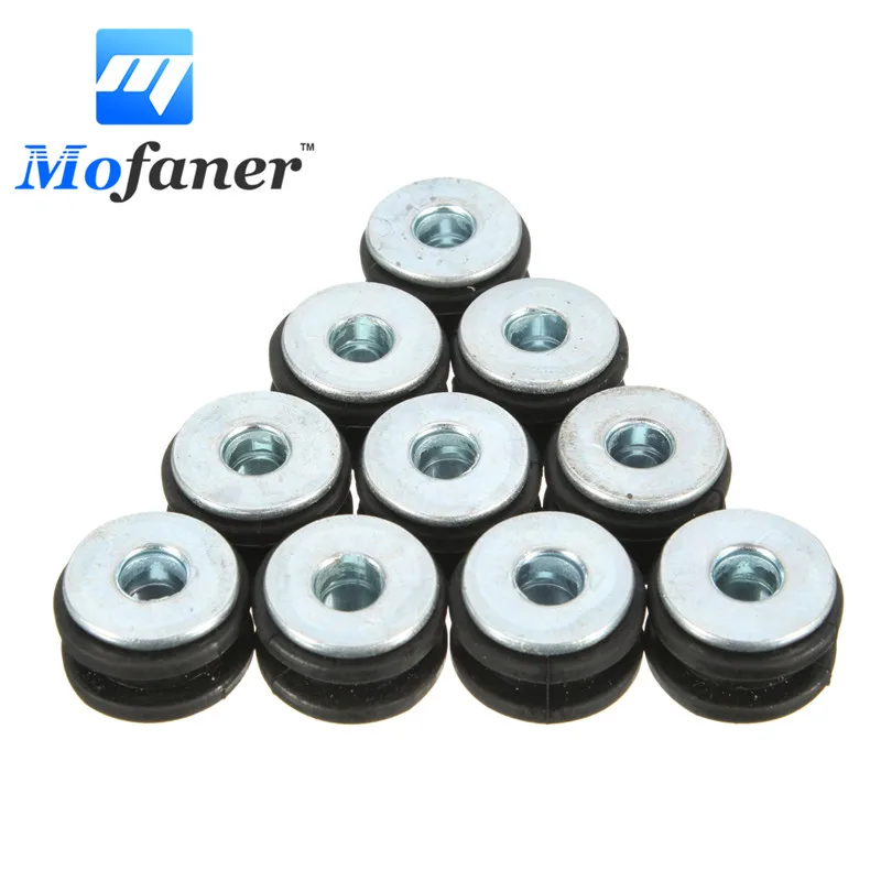 

10PCS Motorcycle Rubber Grommets Bolt Replacement For Honda for Yamaha for Suzuki for Kawasaki