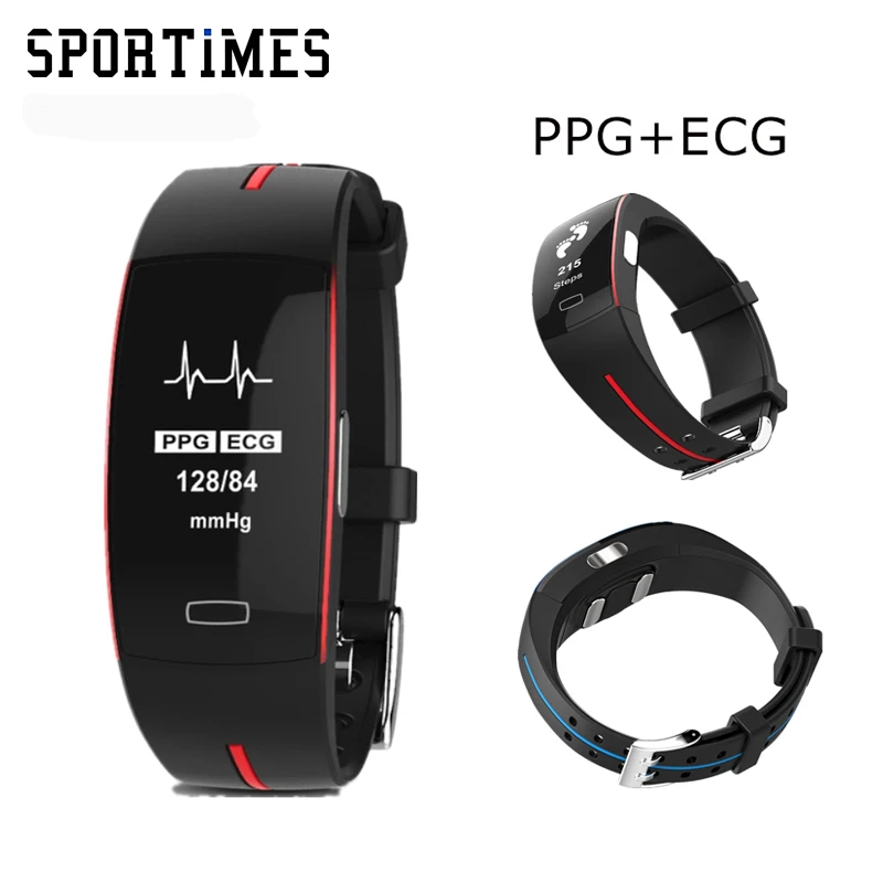 

originalR66 Smart Bracelet Blood Pressure Heart Rate Monitor PPG+ECG GPS Hot Selling Smart Sport Watch Wristband Fitness Tracker