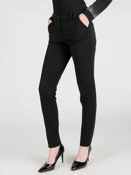 

Spring matching slim skinny elastic pencil pants straight jeans