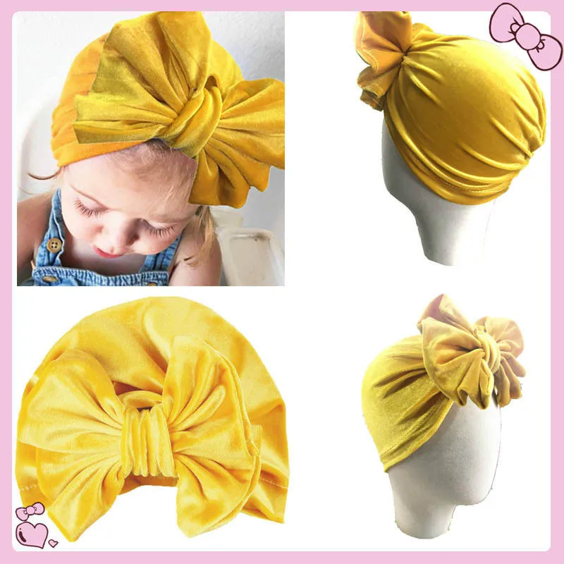 Симпатичная детская шапочка для обувь девочек хлопок новорожденных бантом шляпа кепки маленьких мягкие полосатые блестящие детские