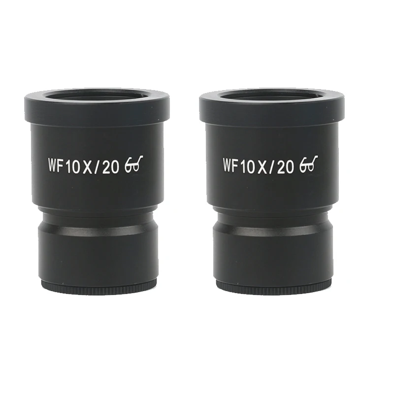 2 шт стерео микроскоп широкоугольный окуляр W10X/20 W15X/15 WF20X/10 WF25X/10 WF30X/9 с резиновой подставкой