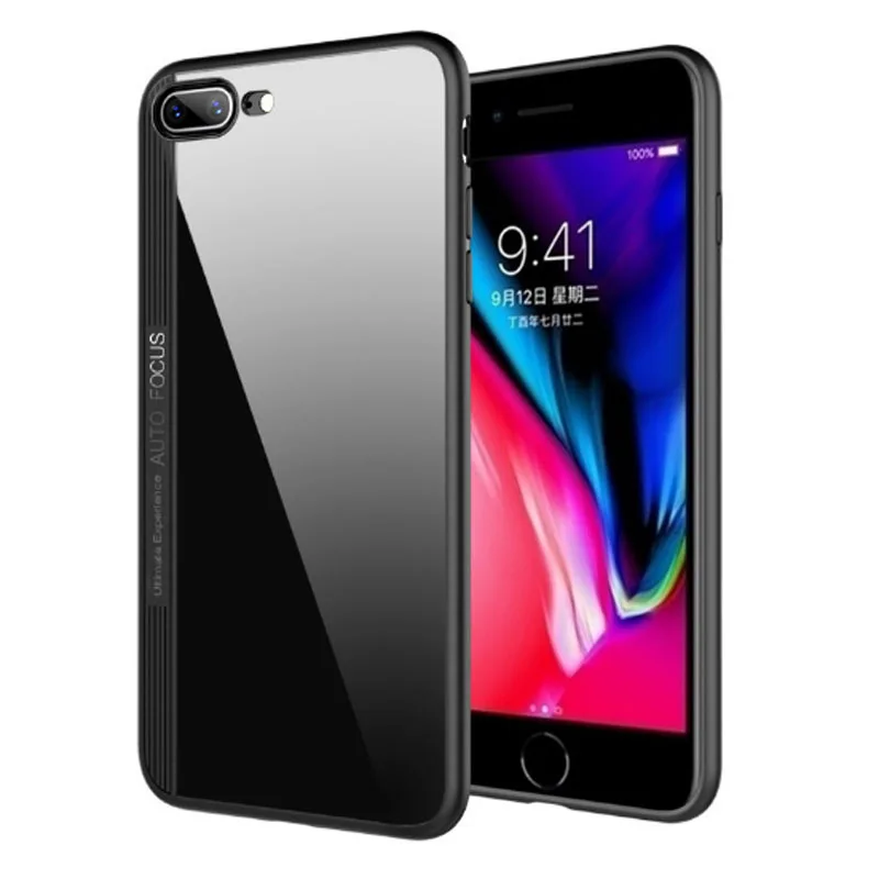

Case For iPhone x 7 8 New Fashion All Inclusive Transparent Silicone Anti knock Soft Case For iPhone 7 8 Plus Cover