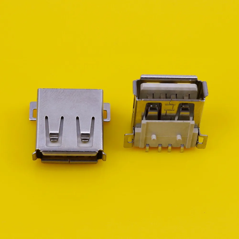 JCD 10pcs type A USB Replacement Port jack USB Connector USB socket for