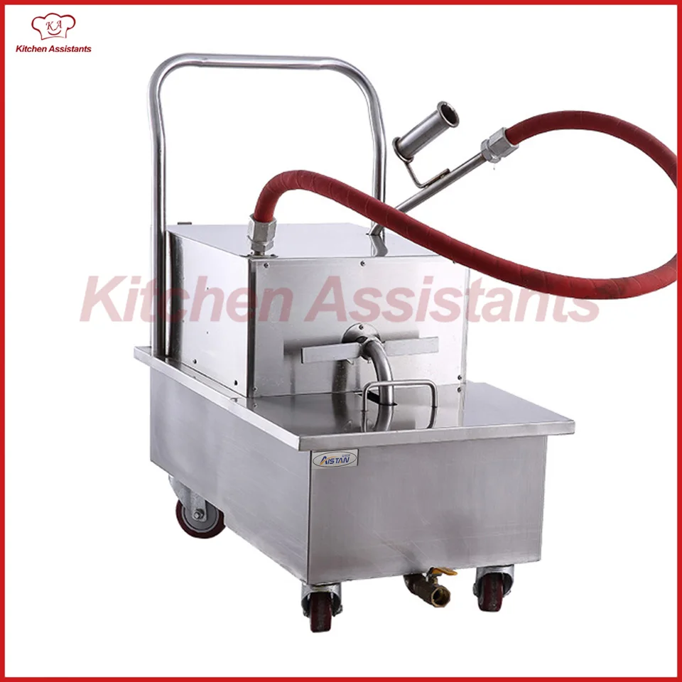 

L301 Electric oil filter cart tool for oil recycle using of kitchen equipment