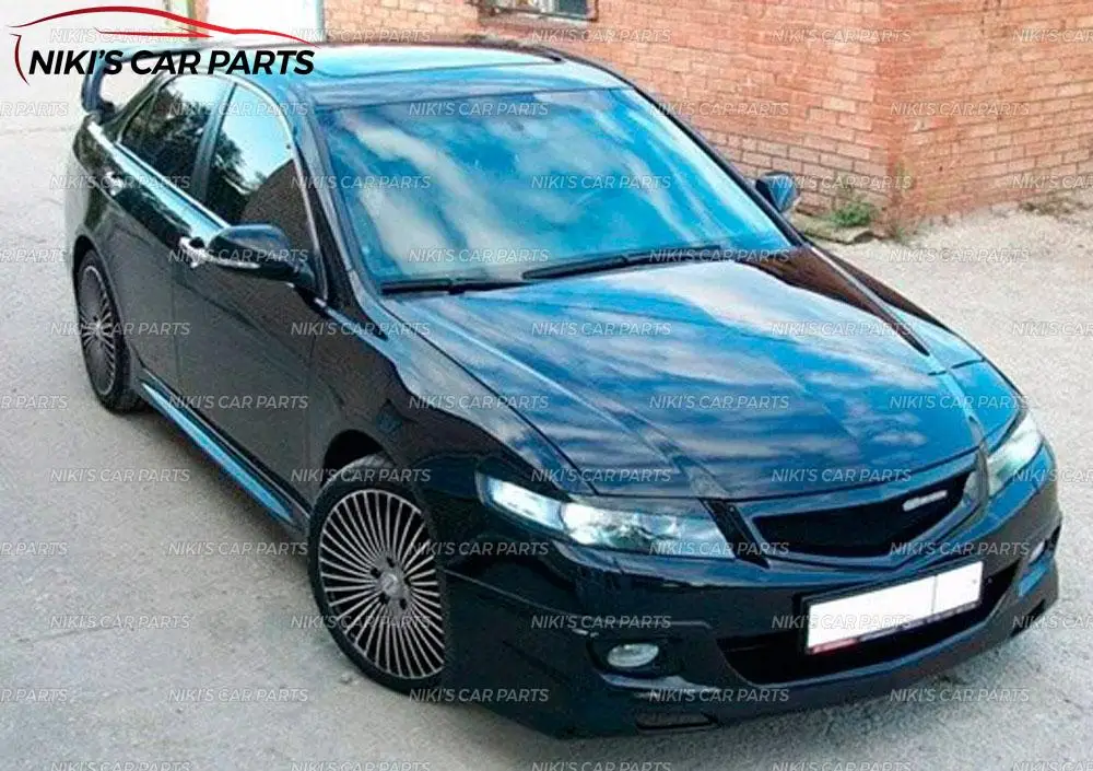 Брови на фары чехол для Honda Accord VII 2002-2007 ABS пластиковые реснички ресницы для украшения автомобиля Стайлинг тюнинг