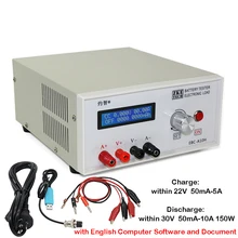 EBC-A10H многофункциональное электронное устройство для проверки емкости батареи er, устройство для проверки заряда и разрядки, устройство для тестирования питания, 10а 5а банк