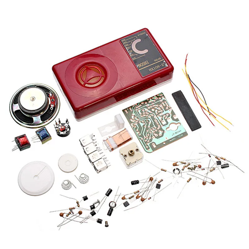 

New Arrival Seven Tube AM Radio Electronic DIY Kit Electronic Learning Kit Set