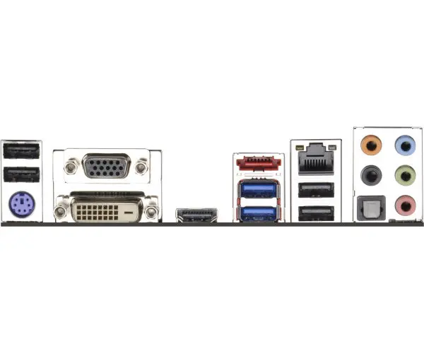 Новые Пользовательские I/O перегородки щит задняя пластина для ASRock B85M ITX H87M шасси